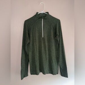 Lululemon Metal Vent Tech Half-Zip 2.0 (Rainforest Green/Green Twill)